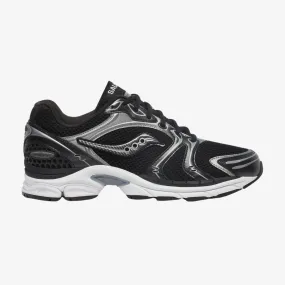 mens saucony progrid triumph (black/silver)