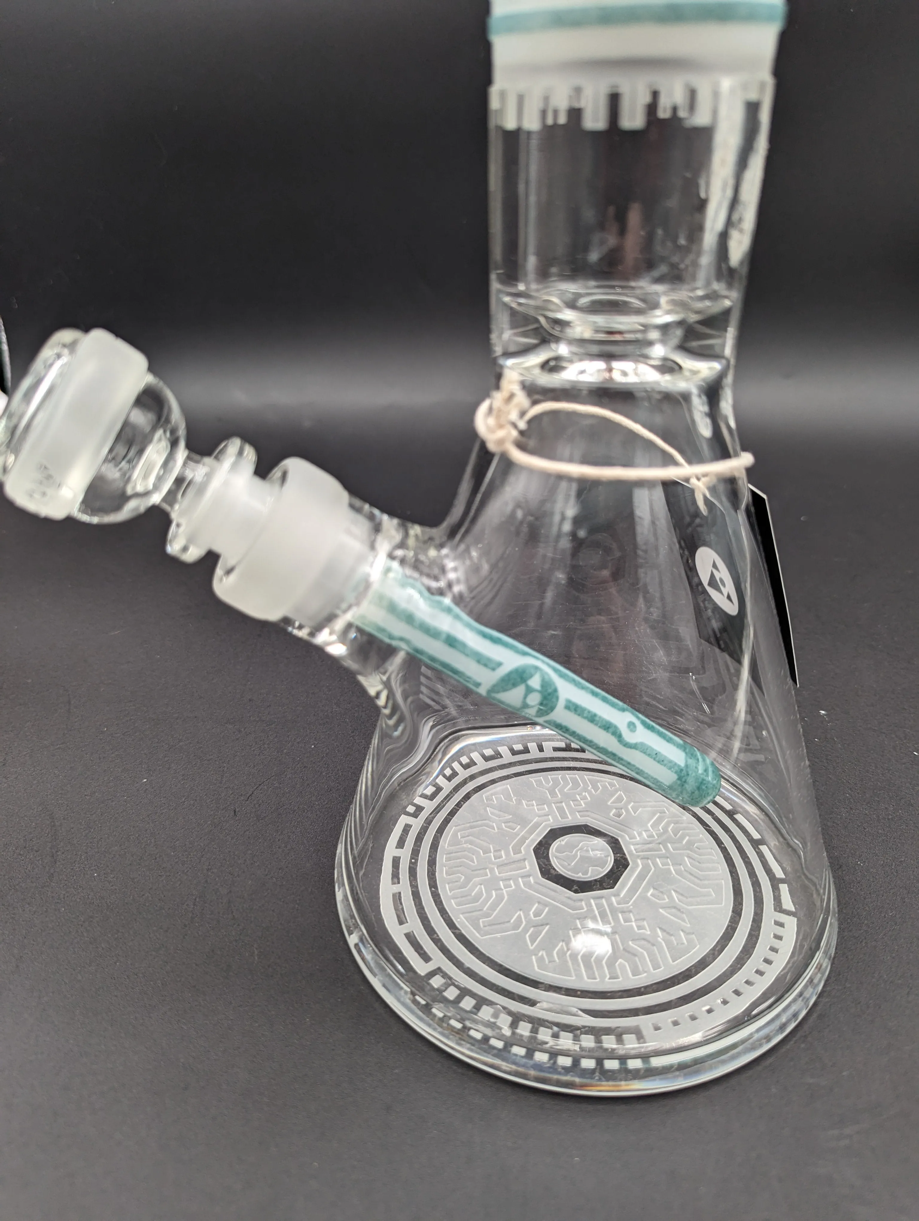 Milky Way Glass Empathic Beaker Bong 15