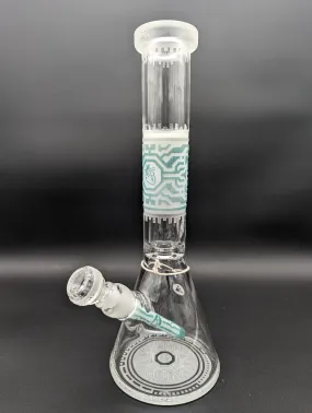 Milky Way Glass Empathic Beaker Bong 15