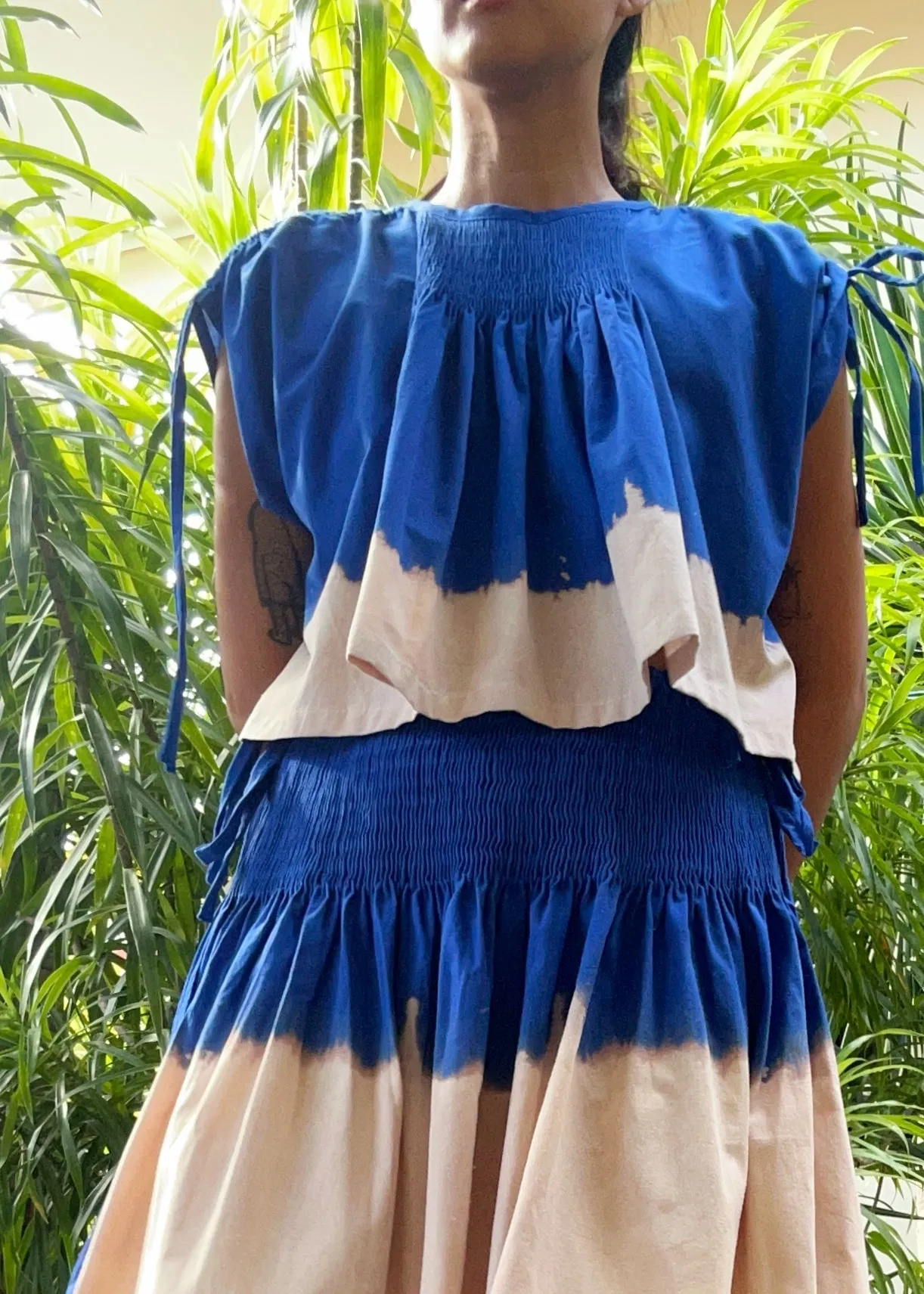 mita top - royal blue