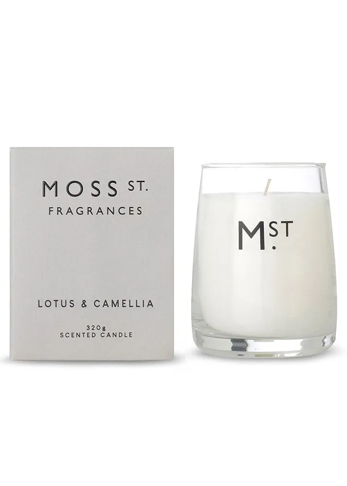 Moss St Candle - Lotus & Camelia