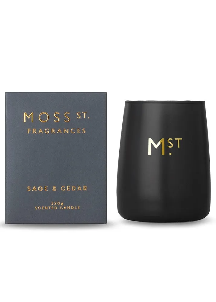 Moss St Candle - Sage & Cedar