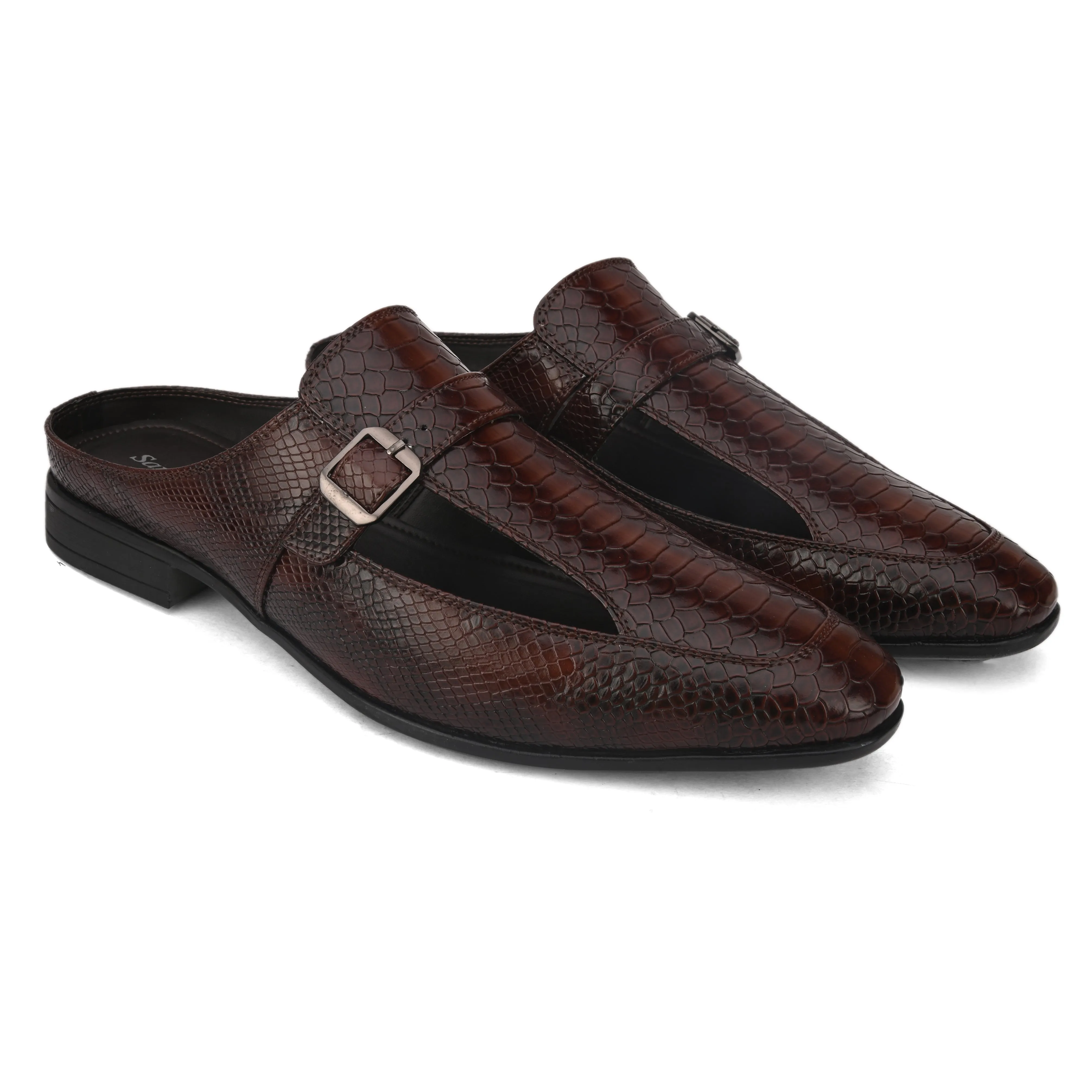 Palladio Brown Sandal Mules