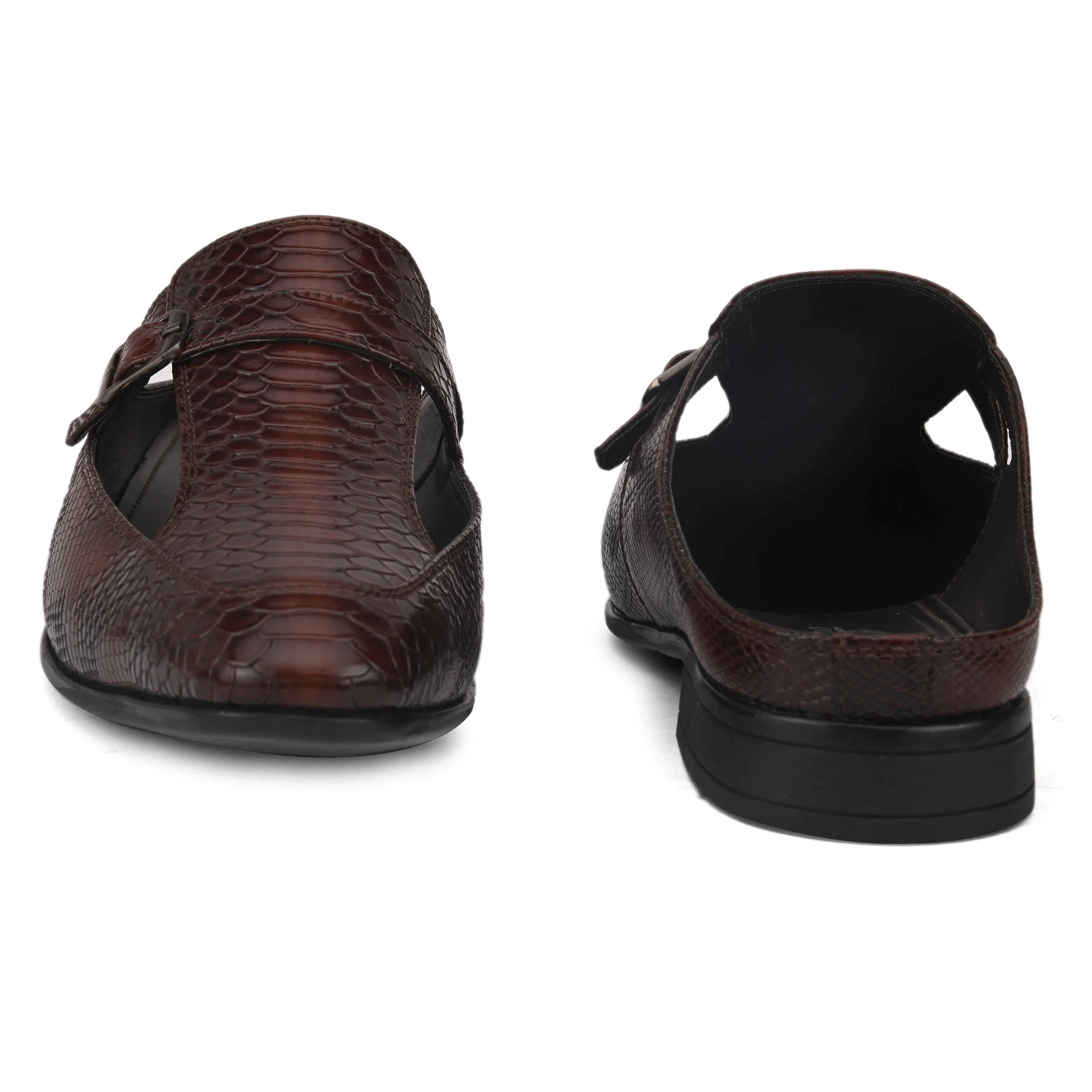 Palladio Brown Sandal Mules