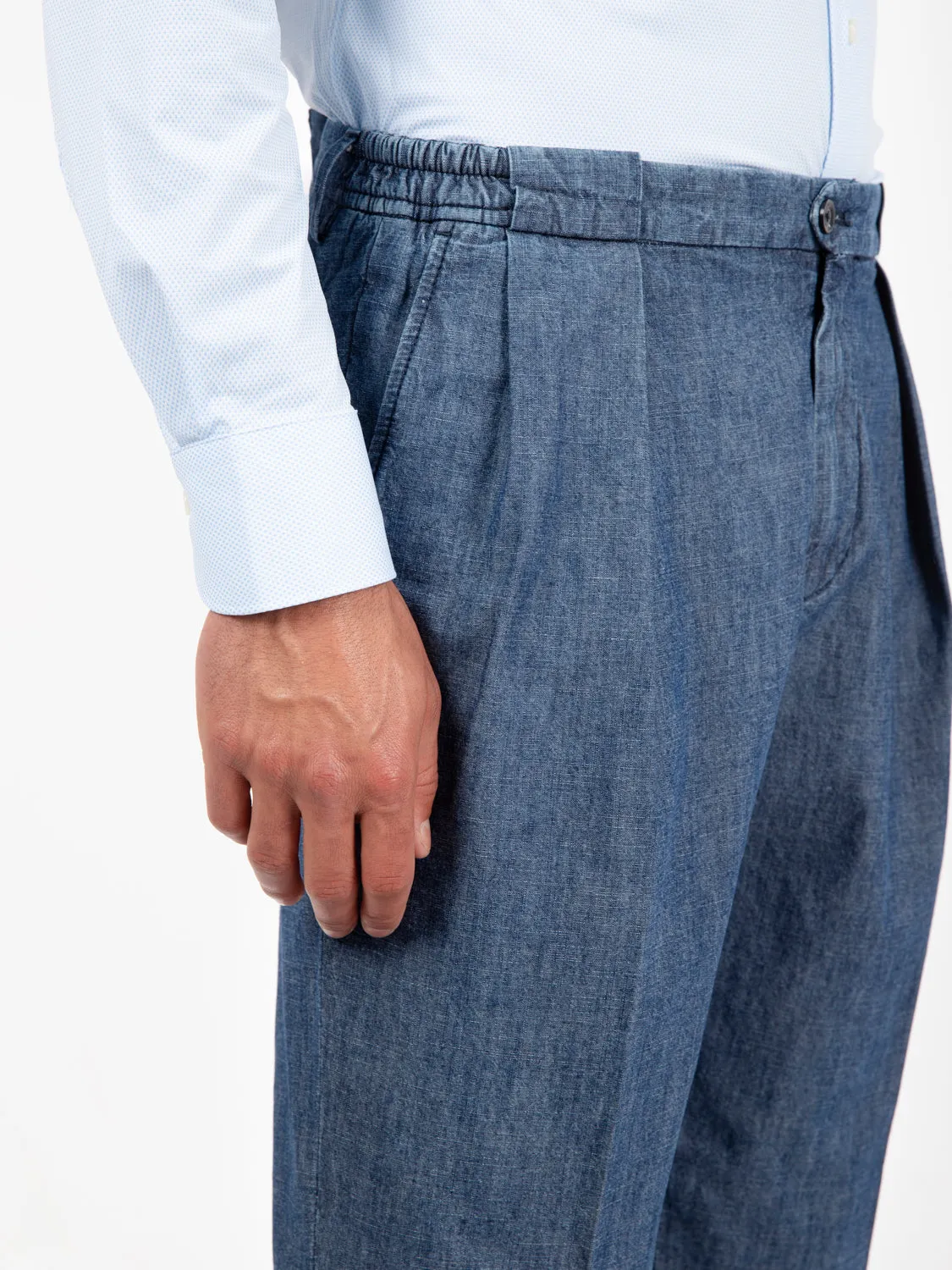 Pantaloni Portobello blu