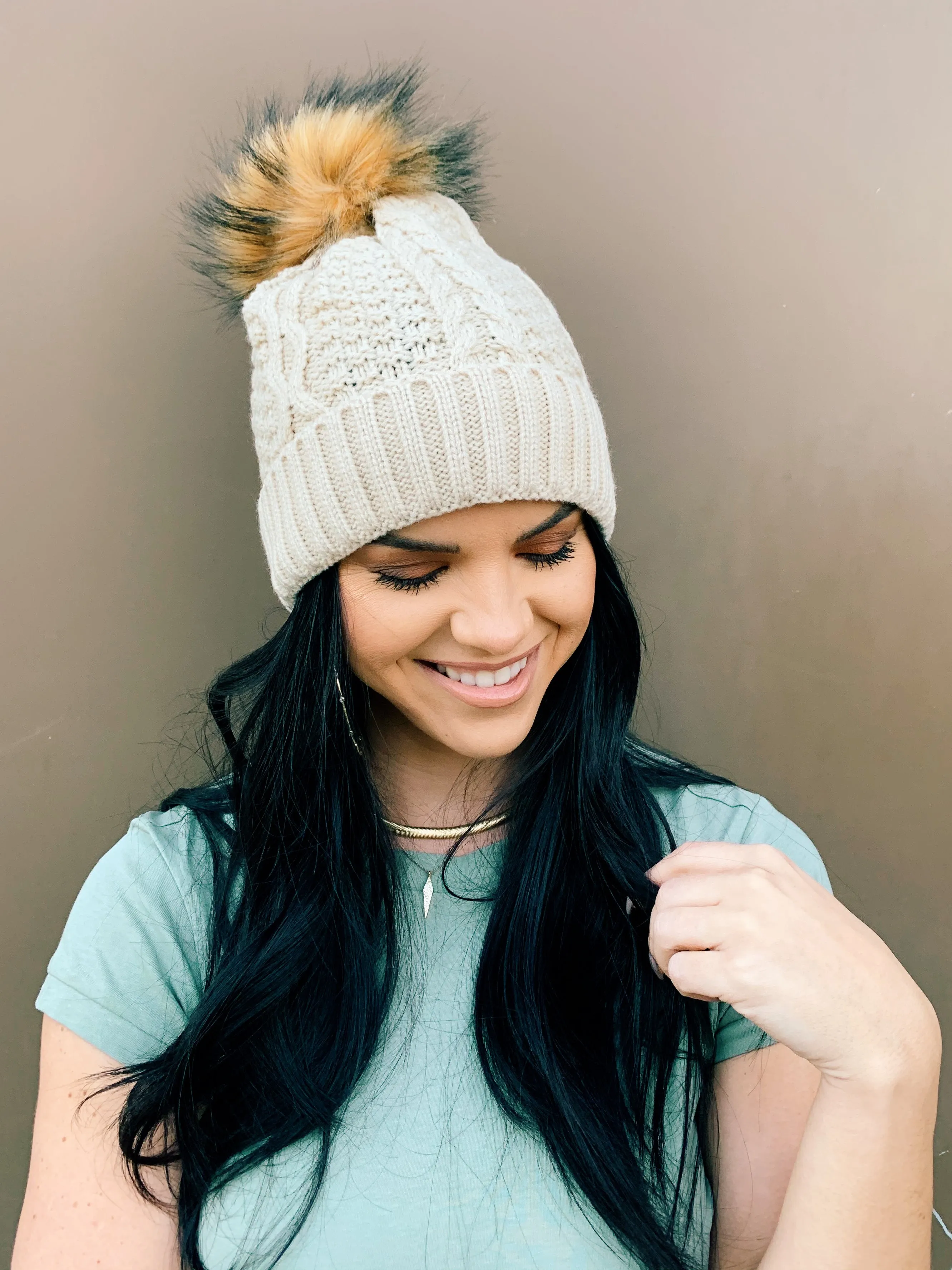 Pom Pom Beanie