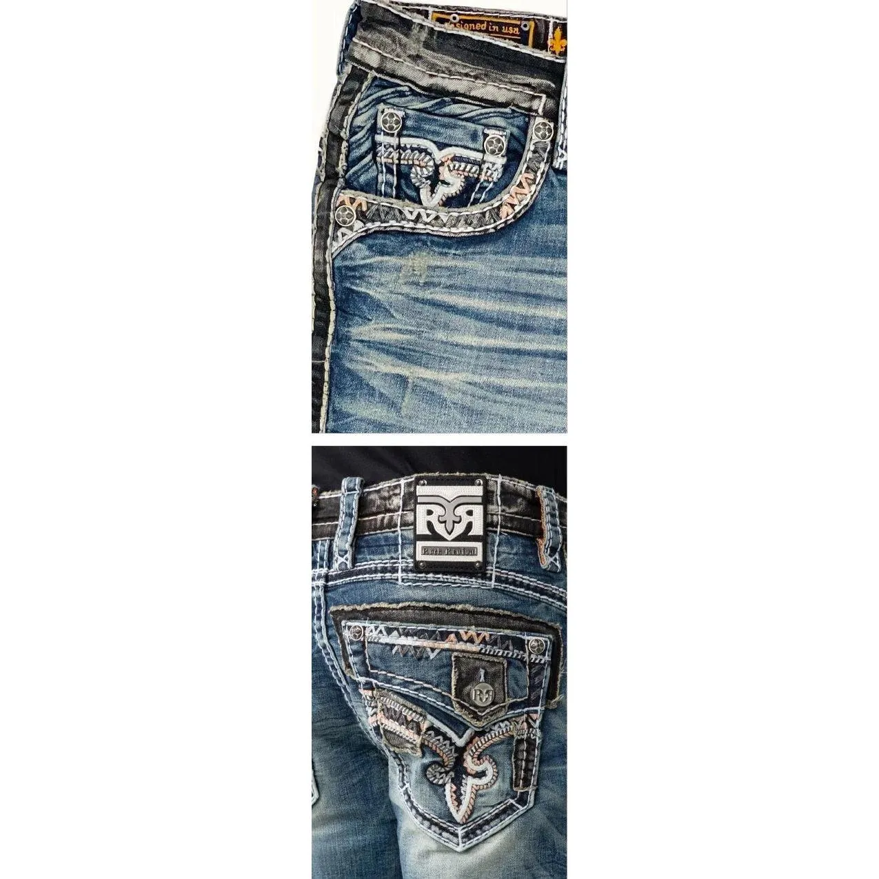 Rock Revival Herren Jeans Neil Alternative Straight