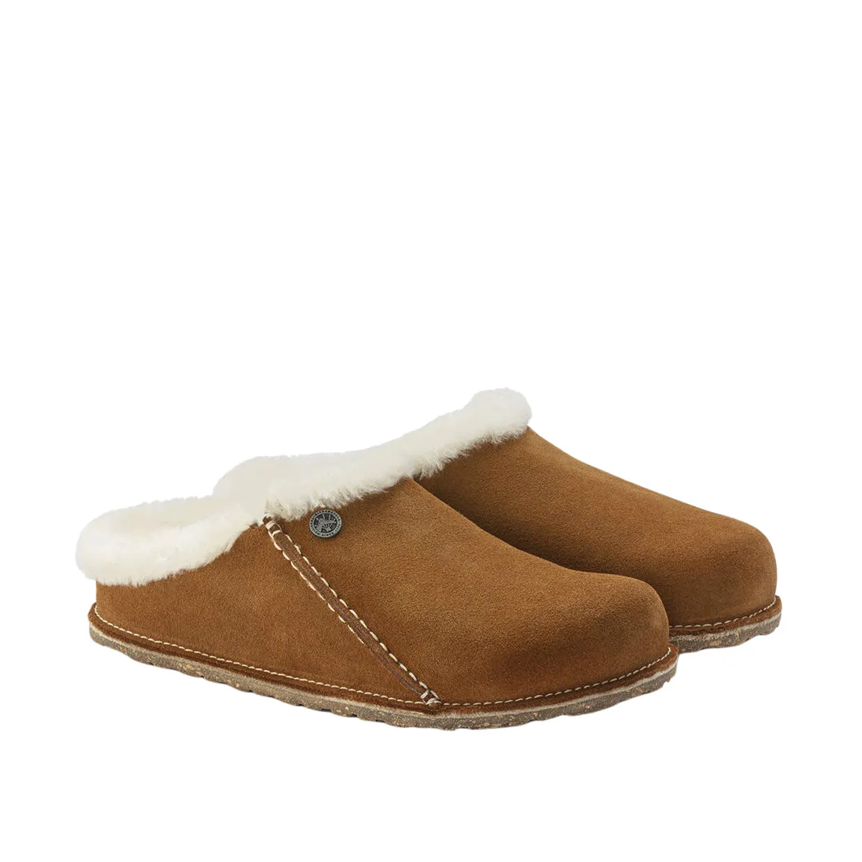 Sandali Donna Birkenstock Zermatt Premium Suede Marrone