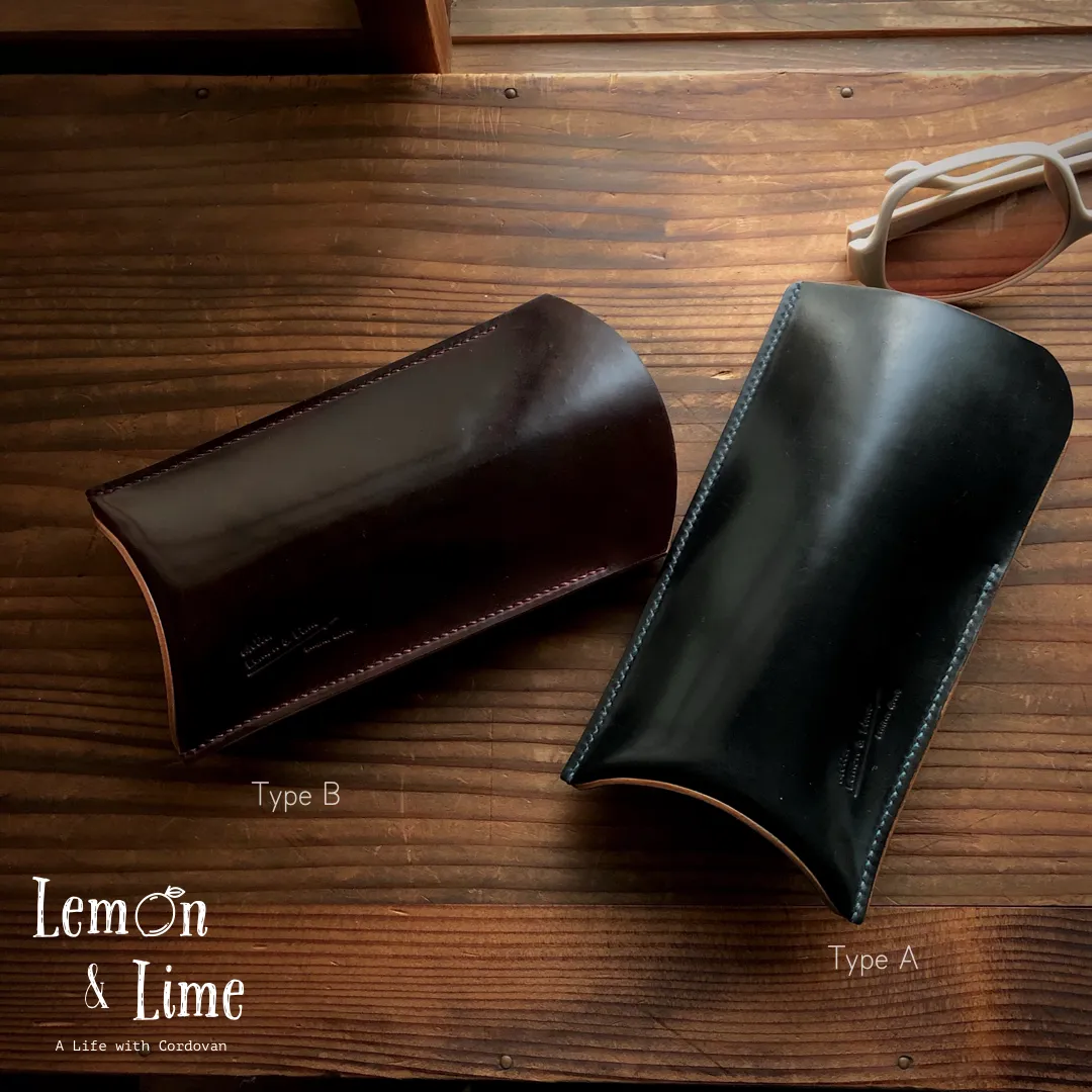 Shell Glasses Case【Horween】シェルコードバンのメガネケース