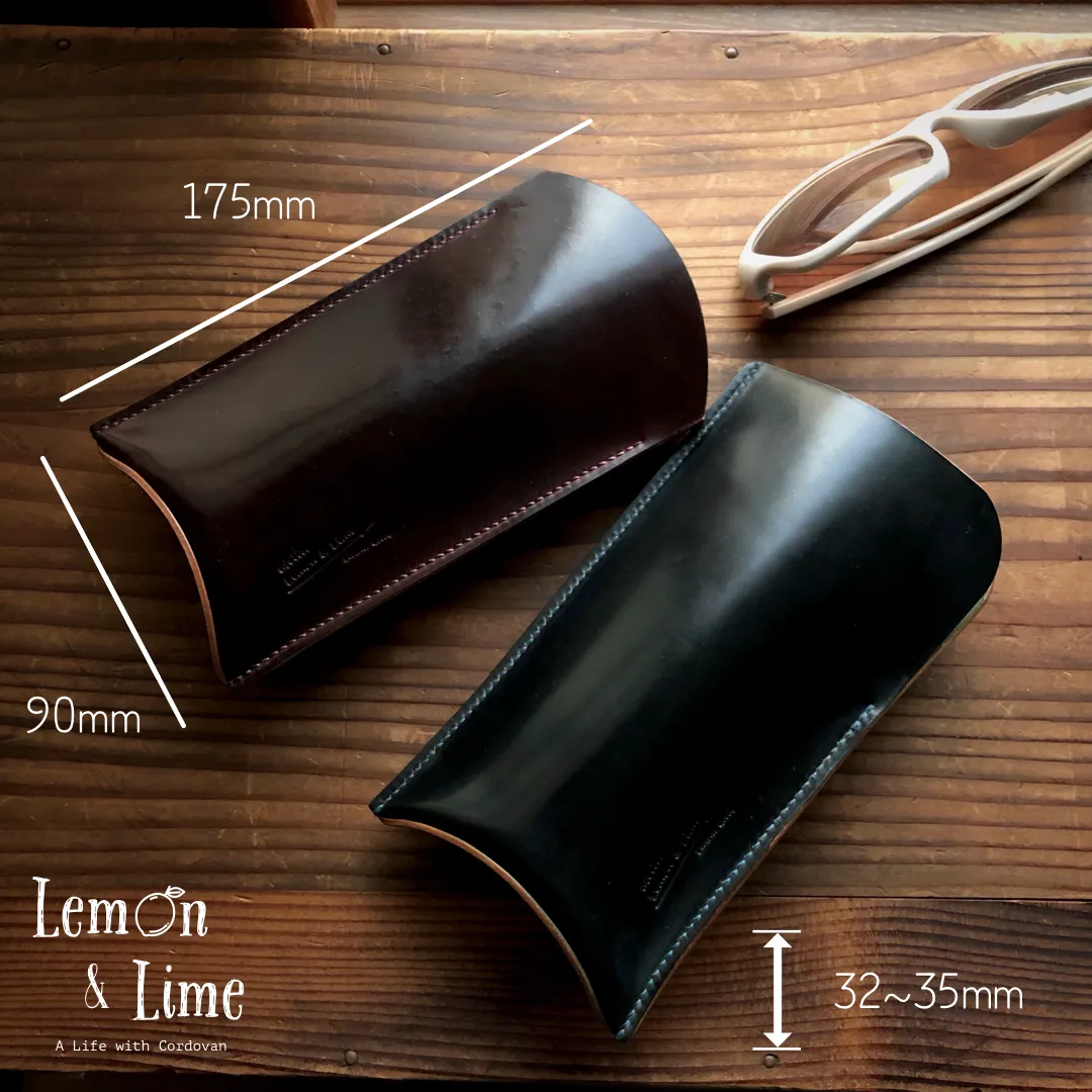 Shell Glasses Case【Horween】シェルコードバンのメガネケース