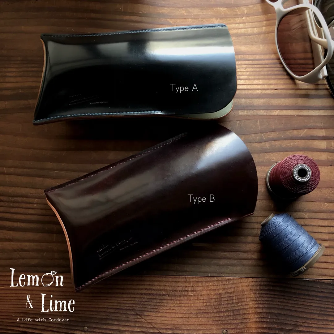 Shell Glasses Case【Horween】シェルコードバンのメガネケース