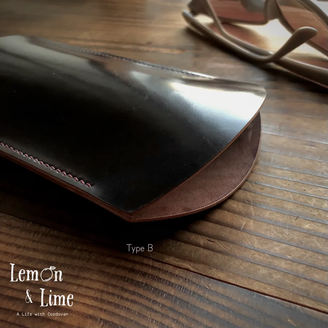 Shell Glasses Case【Horween】シェルコードバンのメガネケース