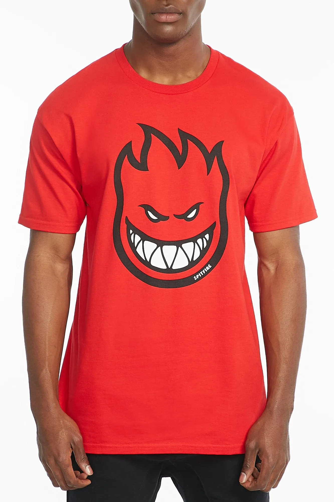 Spitfire Guys Red Logo Graphic Tee