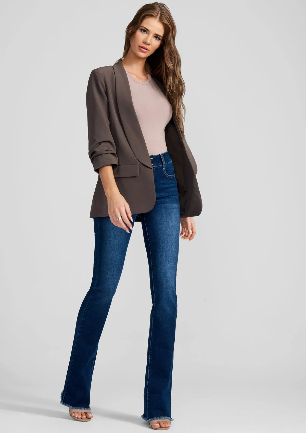 Tall Katherine 3/4 Sleeve Blazer