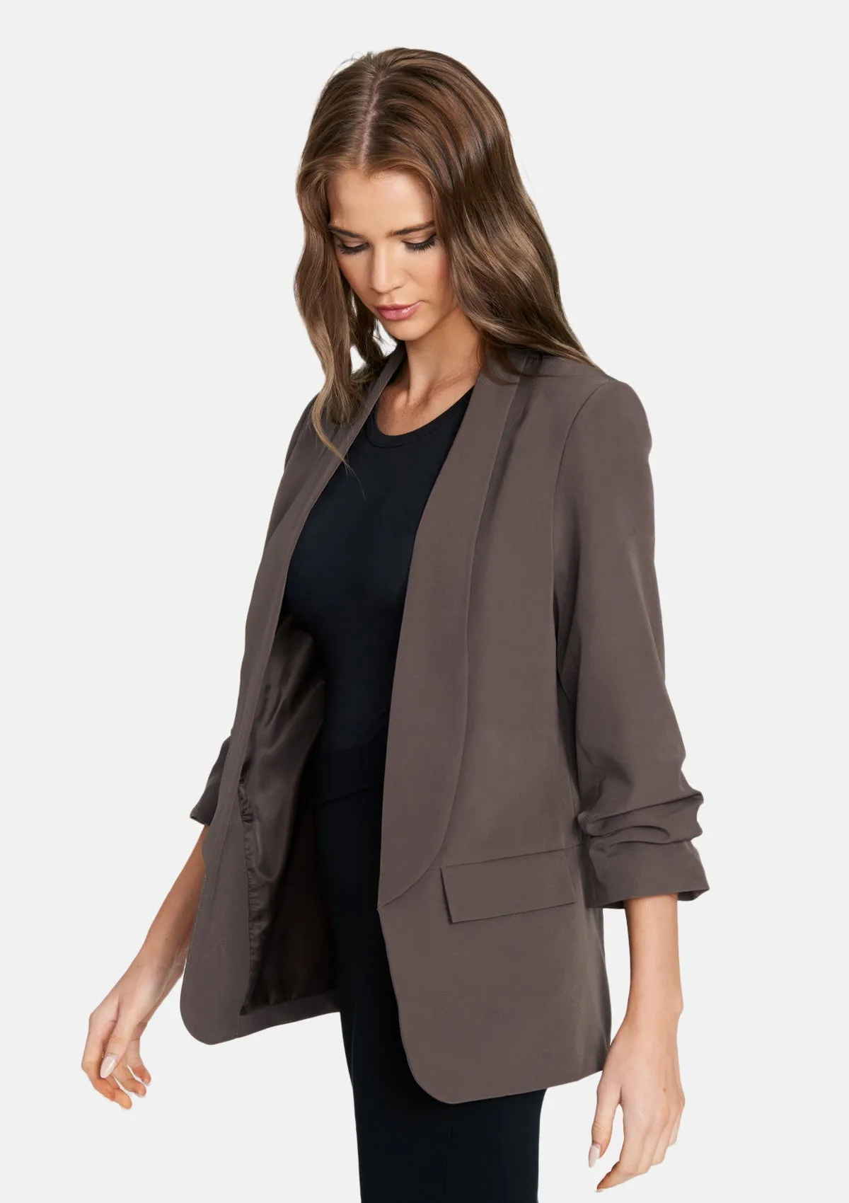 Tall Katherine 3/4 Sleeve Blazer