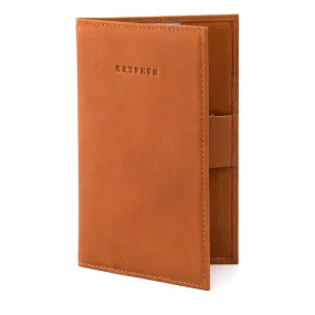 Tan Leather Golf Scorecard Holder By Gryphen