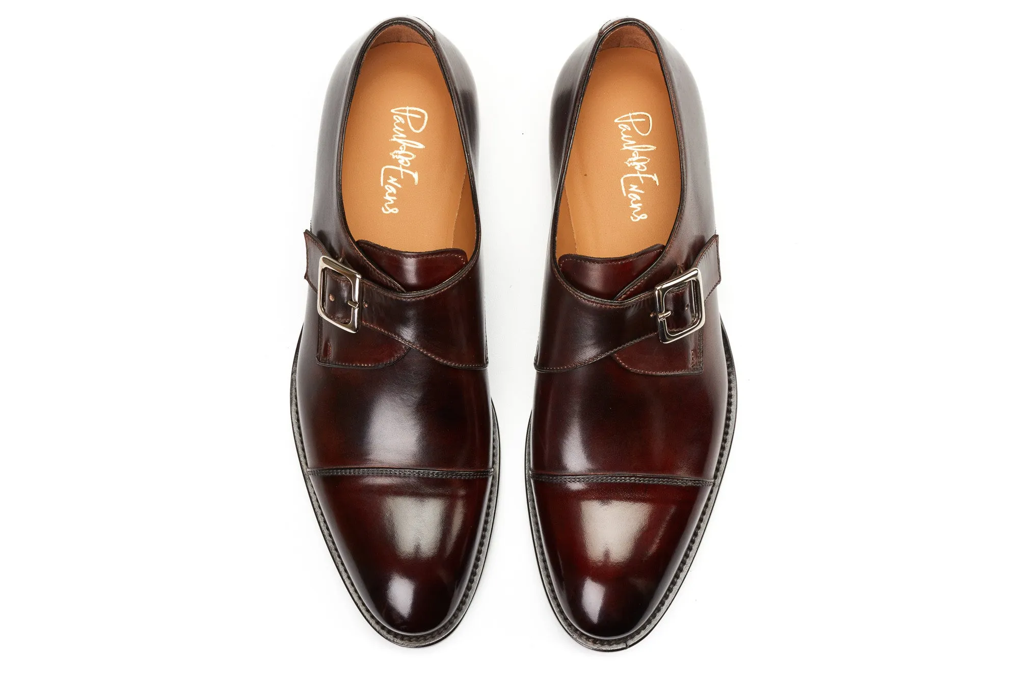 The Olivier Single Monk Strap - Chocolate