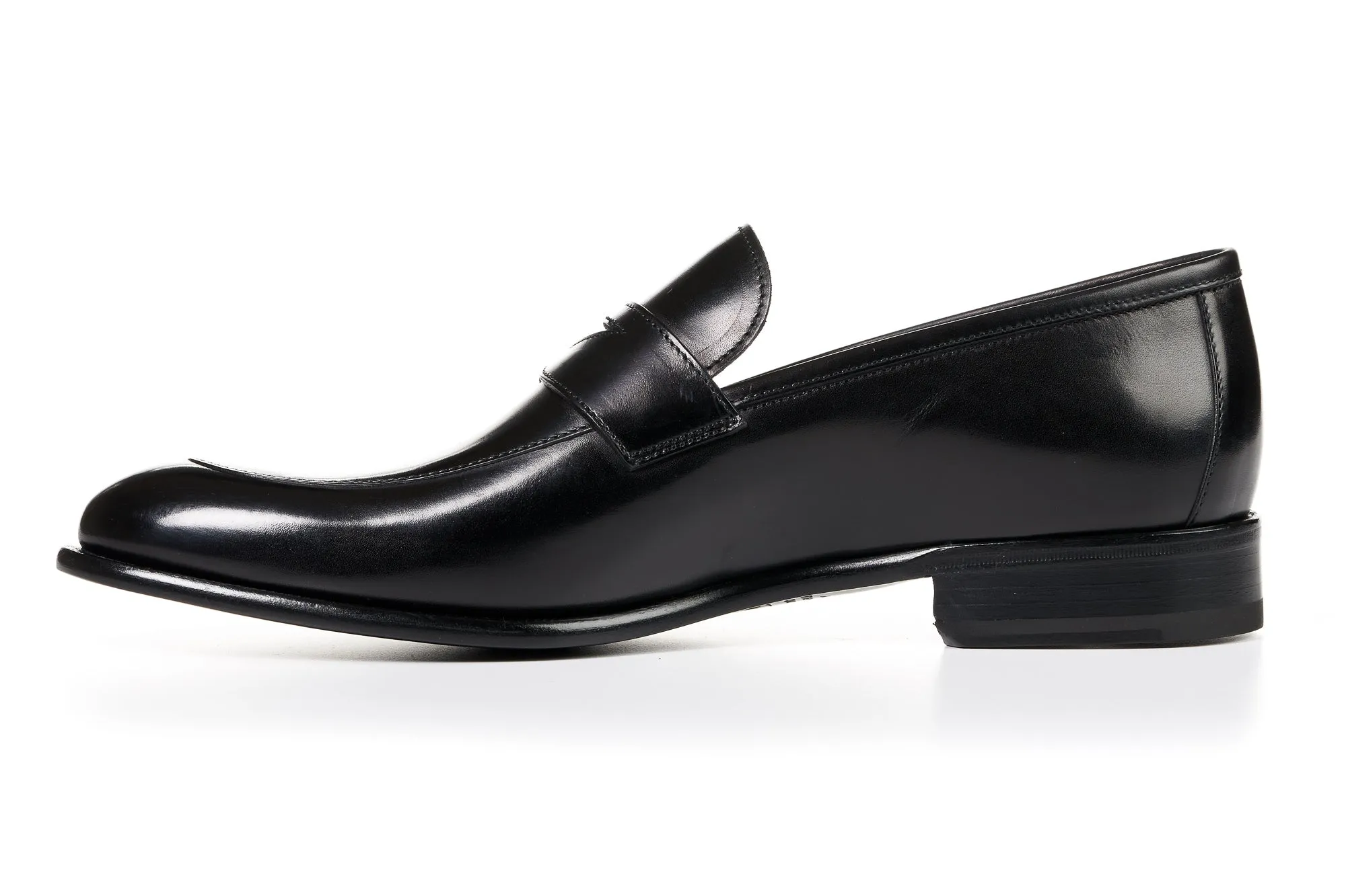 The Stewart Penny Loafer - Nero