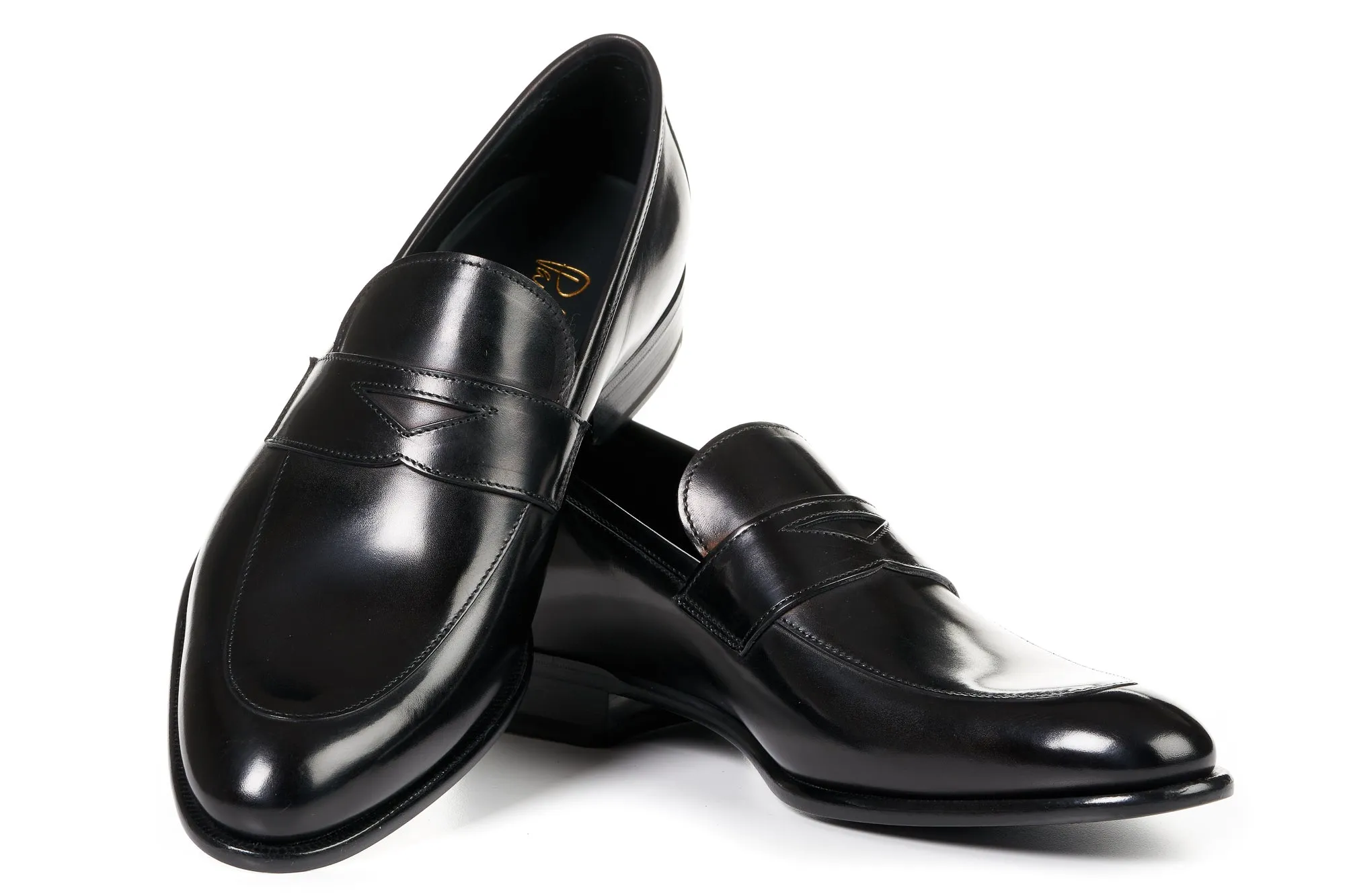 The Stewart Penny Loafer - Nero