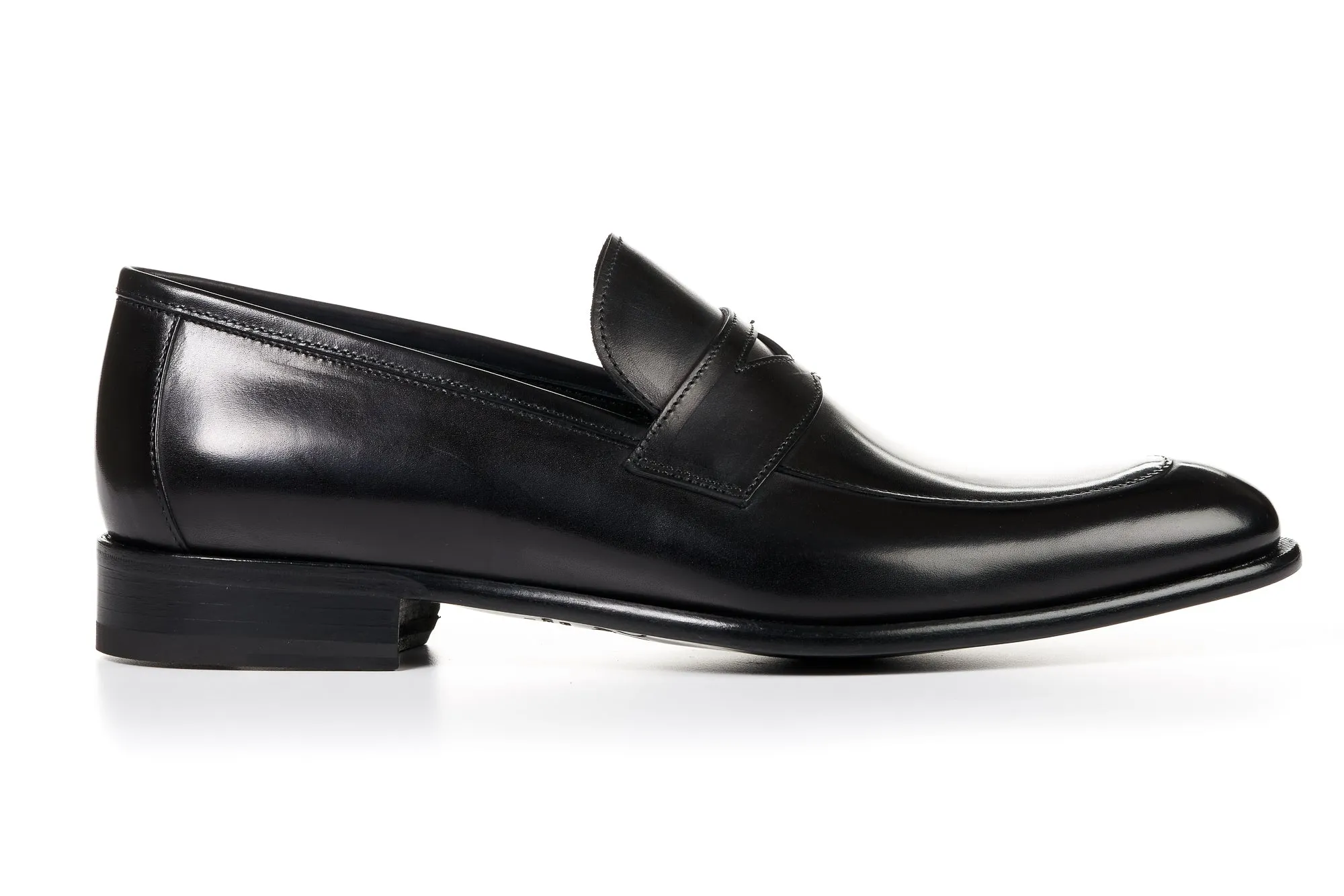 The Stewart Penny Loafer - Nero