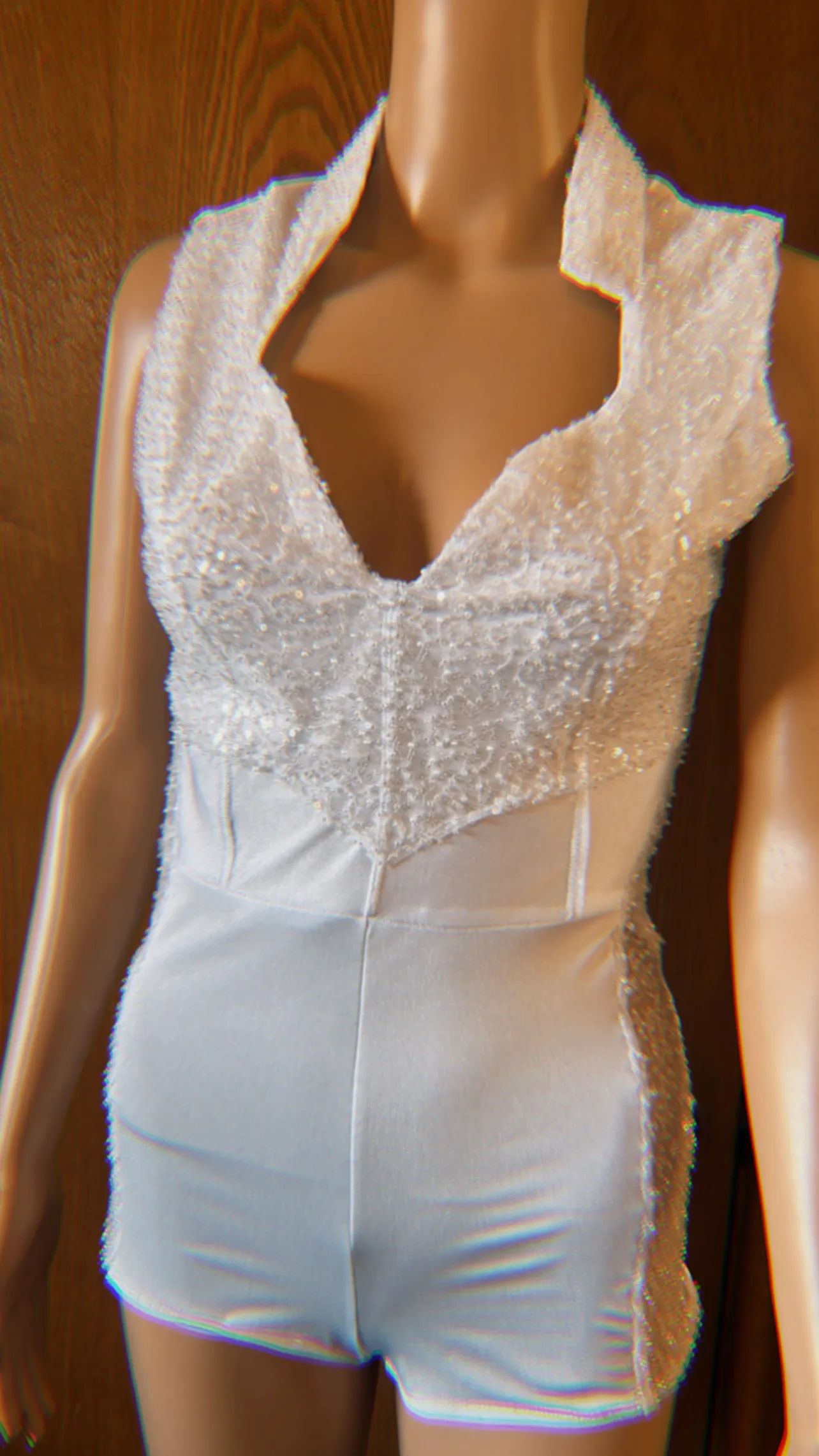 Till Death Bridal Romper