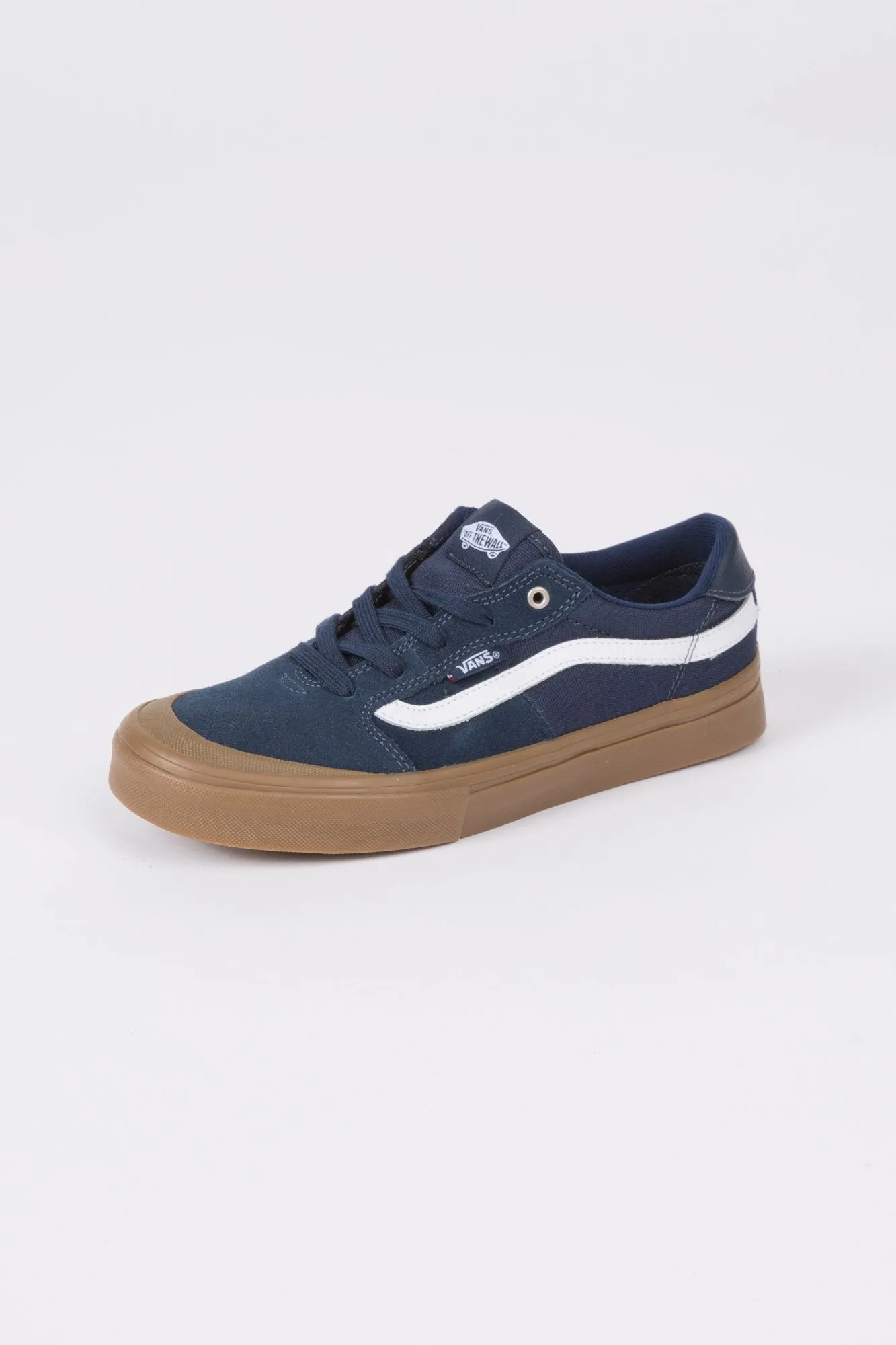 Vans Youth Navy and Gum Style 112