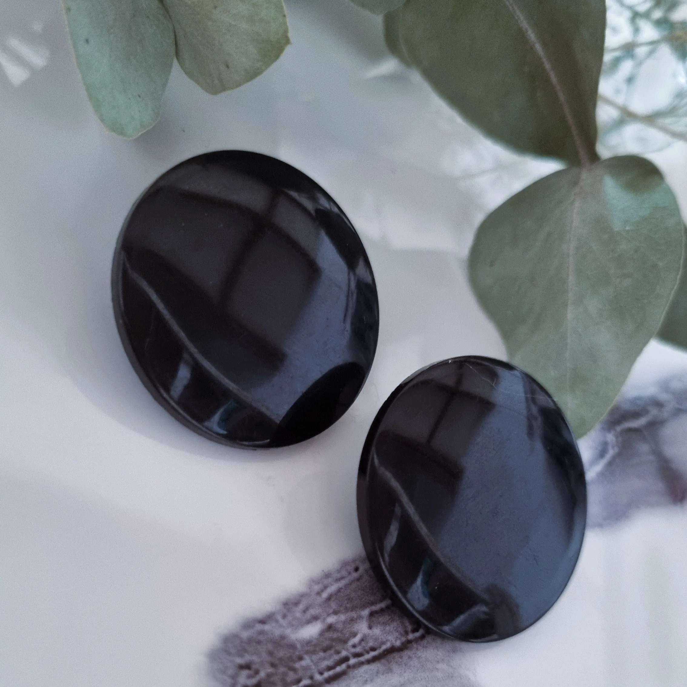 Vintage earrings - Black