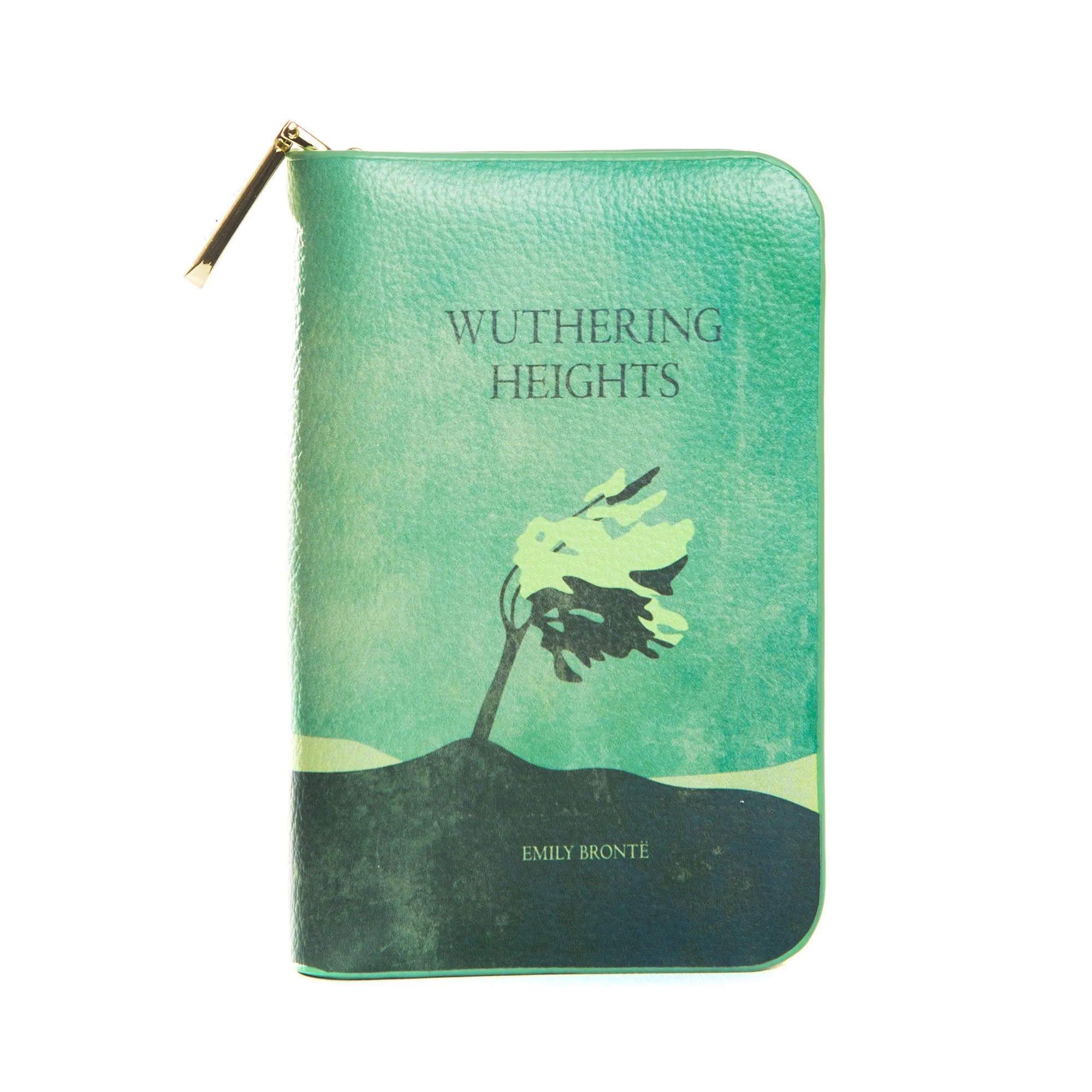 Wuthering Heights Book Zip Around Purse