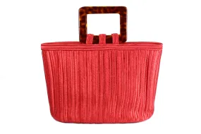 YVES SAINT LAURENT Ribe Gauche red passementerie bag